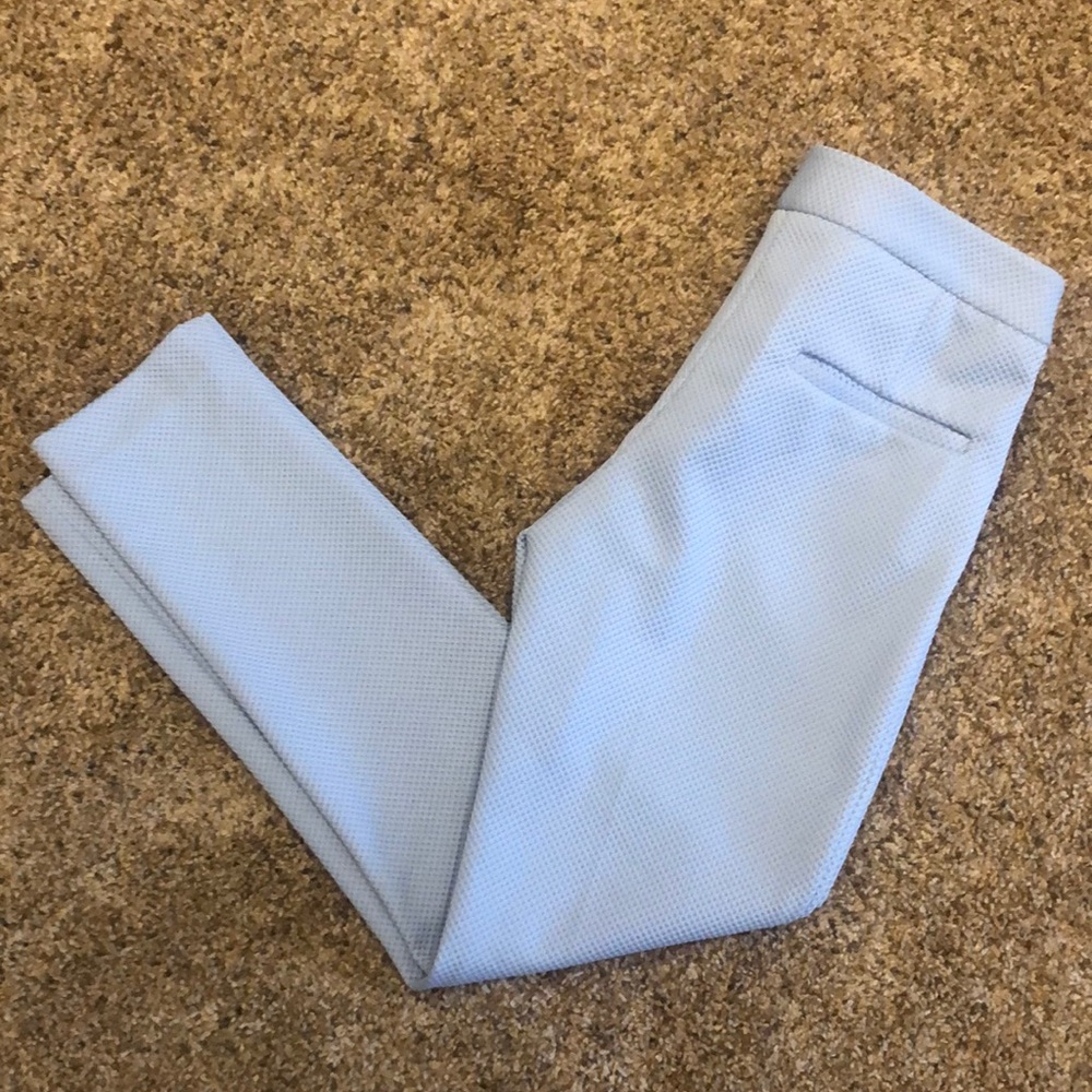 Ankle length skinny dress pants